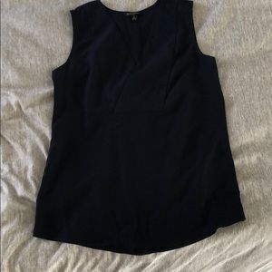 Navy Banana Republic sleeveless Top